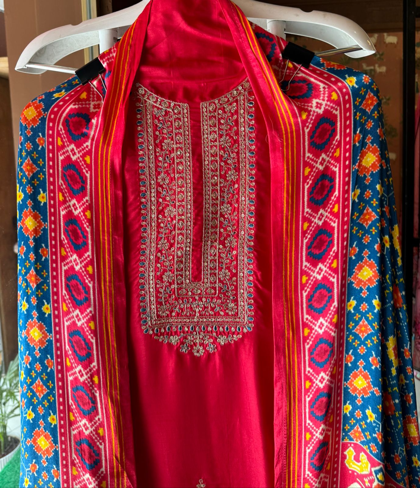 Pure Silk Shirt with Beautiful Dori